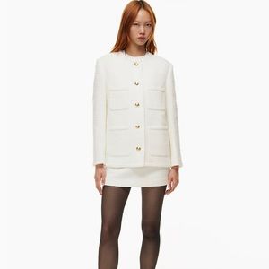 Aritzia Celebration Lady Tweed Jacket